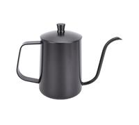 TOPINCN Hervidor de Agua para café de Goteo, Hervidor de Acero Inoxidable de 600 Ml con Cuello de Cisne y Boquilla Larga y Estrecha para un Vertido Preciso, de Agua para café