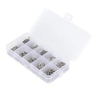 TOPINCN Hex Socket Bolt Assortment, 304 Stainless Steel | Durable y resistente al óxido, Compatible con áreas estrechas, Múltiples tamaños incluidos, Perfecto para proyectos de