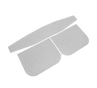 TOPINCN Hojas de Lona de Malla de Plástico, Artesanía de Punto de Aguja en Blanco Transparente para Hacer Bolsos de Ganchillo, con Material Fácil de Moldear para Bordar Hilo, Tejer y