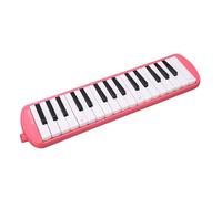 TOPINCN Instrumento Melódica con Boquilla de 32 Teclas para Principiantes Instrumento Educativo Musical Portátil para Todas las Edades Azul/rosa/negro (PINK)