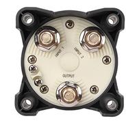 TOPINCN Interruptor de Desconexión de Batería de 3 Posiciones 500A, Corte de Energía Resistente, Apto para Master para Barco Marino RV, IP66 Resistente Al Agua, ABS, 1 Paquete