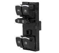 TOPINCN Interruptor de Elevalunas Eléctrico Delantero Izquierdo Adecuado para Apto para Seat Apto para para Seat