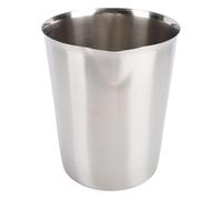 TOPINCN Jarra Medidora de Acero Inoxidable 304 con Pico Fácil de Limpiar para Baristas Espumadores de Leche 1000ML (1500ml)