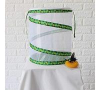 TOPINCN Jaula para Hábitat de Mariposas y Insectos, Jaulas de Malla para Cría de Insectos, Diseño Plegable para una Fácil Observación de Orugas y Mariposas, Ideal para Familias Estudiantes (como se