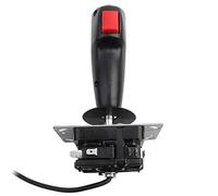 TOPINCN Joystick, Joystick de Vuelo de 8 Vías con Gatillo y Botón de Disparo Superior, Kit de Controlador de Juego de 8 Vías Joystick de Vuelo de Simulación de Juego de Computadora