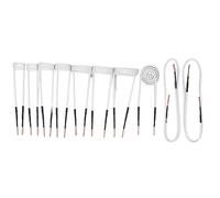 TOPINCN Juego de 10 Bobinas de Calentador de Inducción con Diseño Flexible para Quitar Tuercas Oxidadas, Bobinas de Núcleo de Latón Duraderas de 2,5 Mm, Ideales para Uso Automotriz y de Bricolaje
