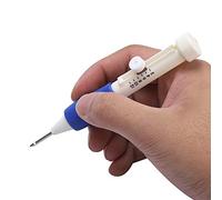 TOPINCN Juego de Bolígrafos de Bordado de Plástico ABS de Primera Calidad, Herramienta de Costura para Manualidades, 3 Agujas Reemplazables, Agarre Cómodo, Ideal para Amantes del Bordado