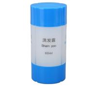 TOPINCN Juego de Botellas de Viaje 4 en 1 a Prueba de Fugas para Loción de champú, 60 Ml, Azul, Fácil de Usar para Viajeros y en Movimiento, Material Plástico Duradero