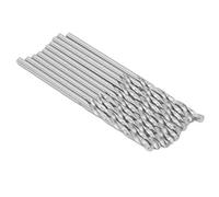 TOPINCN Juego de Brocas Helicoidales de Metal, Punzón de Cuentas de Acero de Alta Velocidad, Procesamiento de Joyas para Trabajo Profesional, 10 Uds., 1,9mm