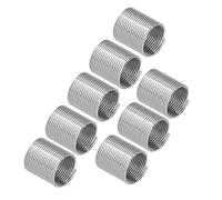 TOPINCN Juego de Casquillos Roscados SUS304 para Autopartes y Muebles | 20 Piezas M14 X 1,25 Herramienta de Reparación de Rosca de Tuerca Reductora de Inserción Circular en Espiral (2D)