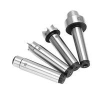 TOPINCN Juego de Centros de Torno de Madera, Herramienta de Torneado de Madera MT1/MT2 para Soporte de Torneado Suave, para Torno de Metal y (MT2)