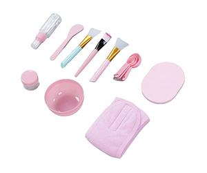 TOPINCN Juego de Cuencos para Mezclar Mascarillas Faciales, Herramientas de Bricolaje Portátiles Suaves para Viajes en Casa, Juego de 12 Uds.
