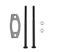 TOPINCN Juego De Juntas De Silenciador Kit De Tornillos De Tuerca Silenciador Conjunto De Juntas De Tornillo para Husqvarna 50 Special 51 55 Rancher Motosierra