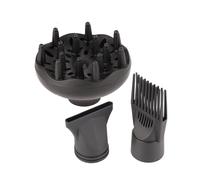 TOPINCN Juego de Peine con Boquilla para Secador, Accesorio Duradero para Secador de Pelo, Distribuye el Calor Uniformemente y Protege el Cabello de daños. Hogar, Salón