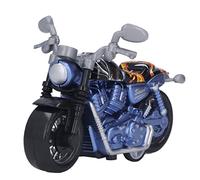 TOPINCN Juguete de Motocicleta Extraíble, Modelo de Motocicleta de Aleación de Alta Simulación, Juguete Moto Bike para Desarrollar la Coordinación Ojo-Mano (Blue)