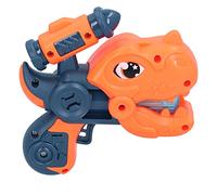 TOPINCN Juguete de Proyección de Dinosaurios de Dibujos Animados, de Historias de Luz Nocturna con Efectos de Luz y Sonido, Dispositivo de Juego Sensorial para Niños Pequeños, (Orange)