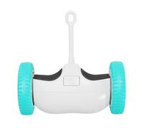 TOPINCN Juguete Eléctrico Automático para Gatos, Juguete Interactivo Inteligente Recargable Tipo C para Aliviar el Aburrimiento de Las Mascotas, Diseño de Plumas en Movimiento (Blue)