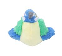 TOPINCN Juguete Electrónico para Gatos y Pájaros, Juguete Interactivo de Felpa para Gatitos, Entretenimiento, Ejercicio de Estimulación Mental con Sonido de Pájaro (Green)