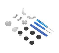 TOPINCN Kit de Accesorios de Repuesto Series 2 Piezas Metálicas Duraderas para un Controlador Series 2, para Mejorar la Experiencia de Juego Material de Acero Inoxidable Plateado