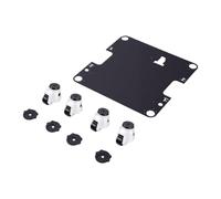 TOPINCN Kit de Base de Carro de Impresora con Rueda Giratoria de 360°, Compatible con Soporte para Impresora 3D X2D P1S P1P X1C X1E