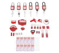 TOPINCN Kit de Bloqueo y Etiquetado con Candados de Seguridad