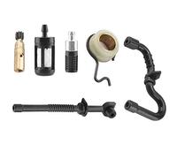 TOPINCN Kit De Filtro De Manguera De Combustible De Tornillo Sin Fin De La Bomba De Aceite De La Motosierra Para Ms180 Ms170 180 018 017 Accesorios De Motosierra Asequible