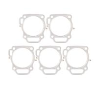 TOPINCN Kit de Juntas de Culata de Cilindro de 5 Piezas, Junta de Culata de Bomba de Agua, Junta de Culata de Motor de Acero Inoxidable, Reemplazo para Motor de Gasolina 192F