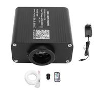 TOPINCN Kit de Luces de Fibra óptica de 16 W, Kit de Luz de Techo de Estrella con Control de Aplicación, Hilos de Fibra óptica Centellean y Activan el Sonido RGBW Starlight Headliner Kit (Enchufe de