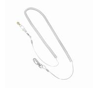 TOPINCN Kit de Ropa de Cuerda de Vuelo de Pájaros de de Loros de, Luz Cómoda Portátil para el Entrenamiento de Aves - 6 M de Color Aleatorio (6.5 mm+6m de Mosca)