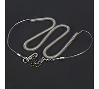 TOPINCN Kit de Ropa de Cuerda de Vuelo de Pájaros de de Loros de, Luz Cómoda Portátil para el Entrenamiento de Aves - 6 M de Color Aleatorio (4.5 mm+6 m de Mosca)