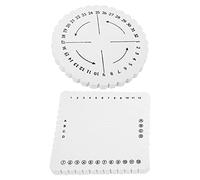 TOPINCN Kumihimo Placa de Disco Duradera Herramienta de Tejido Hecha a Mano para Hacer Pulseras de Cordón Trenzado, Material EVA de para Principiantes, Peso Ligero y Portátil para Entusiastas del
