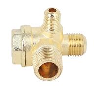 TOPINCN La Alta Dureza del Compresor de Aire de La Válvula de Retención Previene el Reflujo para Diversas Aplicaciones Material del Cinc