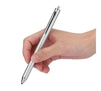TOPINCN Lápiz Capacitivo Compacto con Cabezal de Tela para Teléfonos Inteligentes, Lápiz Táctil Liviano, Digital Antirrayas para la Serie Nova, Conveniente para Uso Diario (Silver)