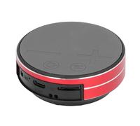 TOPINCN Línea DE Huesos Portátiles -Stereo - TOLDADOR, REPLEADOR DE MÚSICA IMPRESIONALES para Material DE ALEACIÓN DE Aluminum (Rojo)