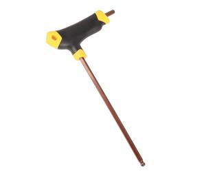 TOPINCN Llave de Bola Hexagonal Profesional, Herramienta de Reparación con Extralargo para Tecnología CNC, Industria Automotriz y Decoración de Carpintería (5 mm)