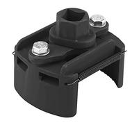 TOPINCN Llave de Filtro de Aceite Ajustable de 2 Mordazas con Diseño Dentado Especial para una Fácil Extracción del Filtro para Filtros de 60 Mm a 80 Mm, Se Adapta a Llave de Trinquete de 1/2",