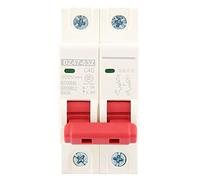 TOPINCN Long Life Life 2P 40A DC Circuit Breaker MCB Safety Breaker con Fuerte Compatibilidad