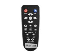 TOPINCN Mando a Distancia de Repuesto para WDTV Media Player, ABS, Larga Duración, para WDTV001RNN, Alcance de 10 M, 1 Unidad