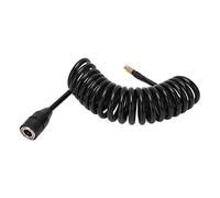 TOPINCN Manguera de Bomba de Aire para Automóvil, Tubo de Extensión Flexible de 9,84 Pies para Boquilla de Neumático Americano, Tubo Conector de Bomba de Neumático Automático para Automóviles,