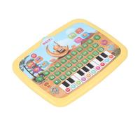 TOPINCN Máquina de Aprendizaje de Idiomas árabes para Niños, Libro Electrónico Educativo con 28 Palabras de Alfabeto 10 Número, Jugar y Aprender Juguete árabe, Adecuado para Niños (Yellow)