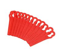 TOPINCN Máquina De Corte De Cuchillas De Plástico para Frt18A Frt18A1 Art 46155 Frt20A1 Máquina De Recorte Accesorios Herramientas De Jardín 100Pcs