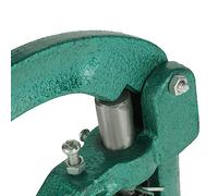 TOPINCN Máquina de Prensado Manual de Ojales para Elaborar Ojales Duraderos con 1500 de 6/10/12 Mm para Pancartas y Fabricación de Carteles