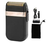 TOPINCN Maquinilla de Afeitar Eléctrica de Lámina, Afeitadora de Lámina Eléctrica Multifuncional, Potencia Fuerte Recargable con Cepillo de Limpieza para el Hogar para Peluquería