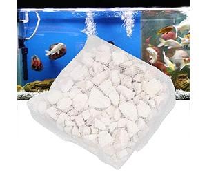 TOPINCN Material de Filtro de Zeolita Que Absorbe Amoníaco para Peceras de Acuario, Purificador de Agua Natural para Tanques de Agua de Mar y Dulce, Paquete 100% Nuevo, 527 G