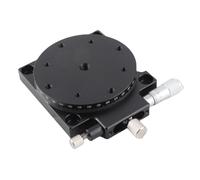 TOPINCN Mesa Deslizante Ajustable de Etapa Lineal Manual, Rotación de 360°, Adecuada para Dispositivos de Inspección, 60 Mm