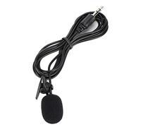TOPINCN Micrófono Omnidireccional para Computadora Mini Micrófono Pequeño con Cable para Grabación Paquete de 5 Diseño Duradero de 1,5 M