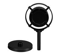 TOPINCN Micrófono Retro Clásico de Plástico para Fiestas Temáticas Vintage y Fotografía de Estudio, Herramienta Liviana para Experiencia de Canto para Todos (Black)