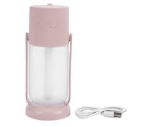 TOPINCN Mini Humidificador Portátil con Ambiance Light Car Diffuser Humidificador Difusor de Escritorio para Automóviles Office de Viajes en Casa 260 Ml (PINK)