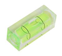 TOPINCN Mini Nivel de Burbuja de 15 * 15 * 40MM Transparente como el, Nivel de Burbuja Cuadrado Portátil para Trabajos de Precisión, Paquete de 5 Niveles Pequeños para Aficionados