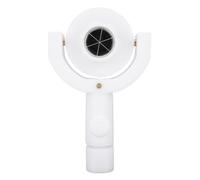 TOPINCN Mini Prisma Topográfico, Hoja de Objetivo Reflector Portátil con Soporte de Base ABS para Inspección de Carreteras de Minas y Túneles de Estaciones Totales (WHITE)
